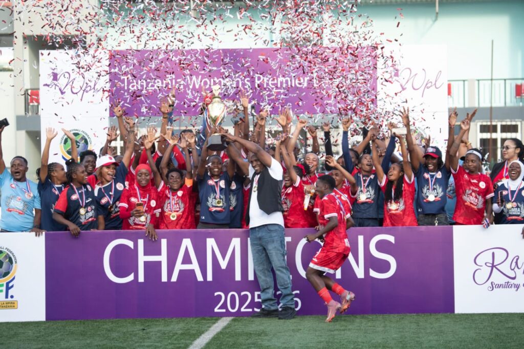 Simba Queens yakabidhiwa Kombe