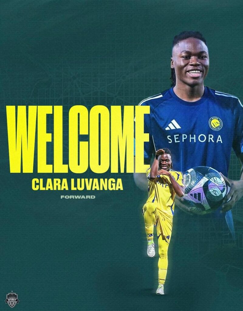 Clara Luvanga aweka rekodi, akijiunga Washington Spirit Marekani
